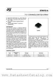 STM7E1AR datasheet pdf ST Microelectronics