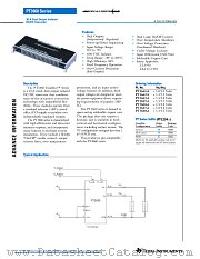 PT3662 datasheet pdf Texas Instruments