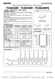 TC4024BFN datasheet pdf TOSHIBA