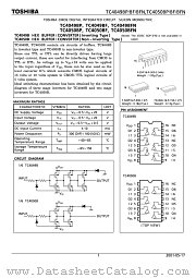 TC4050BFN datasheet pdf TOSHIBA