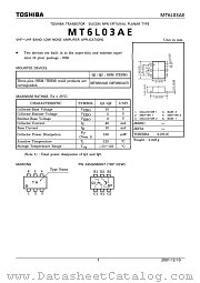 MT6L03AE datasheet pdf TOSHIBA