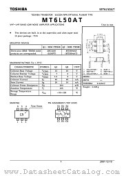 MT6L50AT datasheet pdf TOSHIBA