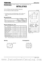 MT6L57AS datasheet pdf TOSHIBA