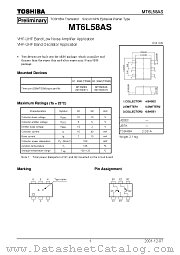 MT6L58AS datasheet pdf TOSHIBA