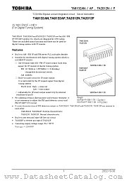 TA2012F datasheet pdf TOSHIBA