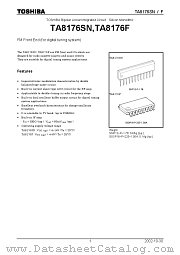 TA8176SN datasheet pdf TOSHIBA