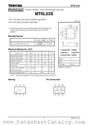 MT6L53S datasheet pdf TOSHIBA