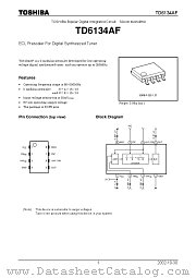 TD6134AF datasheet pdf TOSHIBA