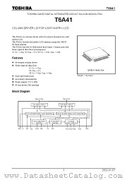 T6A41 datasheet pdf TOSHIBA