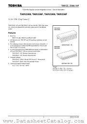 TA8122AF datasheet pdf TOSHIBA