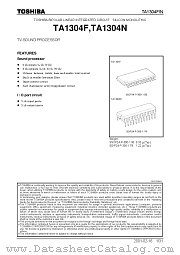 TA1304N datasheet pdf TOSHIBA