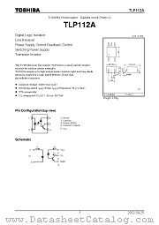 TLP112A datasheet pdf TOSHIBA