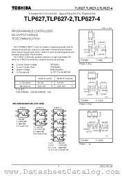 TLP627-4 datasheet pdf TOSHIBA