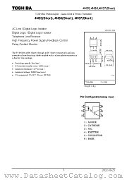 4N37(SHORT) datasheet pdf TOSHIBA