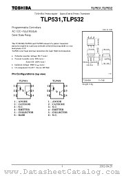 TLP531 datasheet pdf TOSHIBA