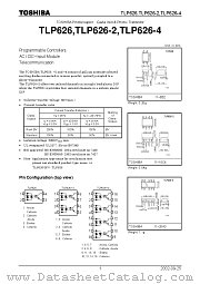 TLP626 datasheet pdf TOSHIBA