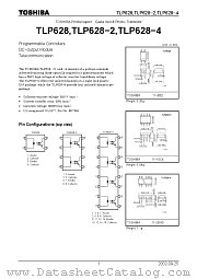 TLP628-2 datasheet pdf TOSHIBA