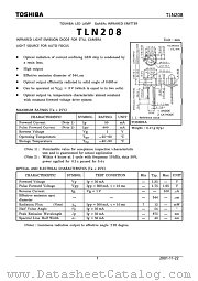 TLN208 datasheet pdf TOSHIBA