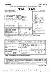 TPS626 datasheet pdf TOSHIBA