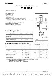 TLRH262 datasheet pdf TOSHIBA