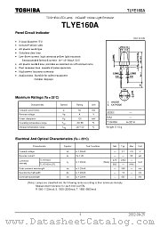 TLYE160A datasheet pdf TOSHIBA