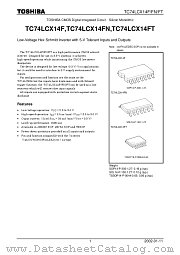 TC74LCX14FN datasheet pdf TOSHIBA