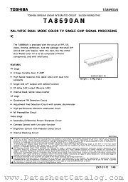 TA8690AN datasheet pdf TOSHIBA