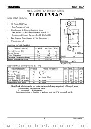 TLGD135AP datasheet pdf TOSHIBA