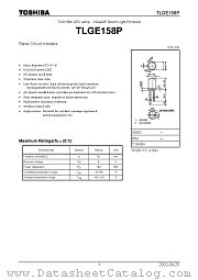 TLGE158P datasheet pdf TOSHIBA