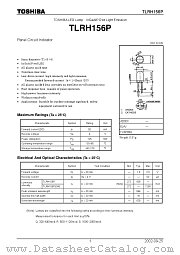 TLRH156P datasheet pdf TOSHIBA