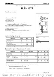 TLRH157P datasheet pdf TOSHIBA