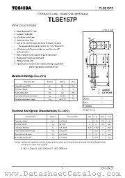 TLSE157P datasheet pdf TOSHIBA