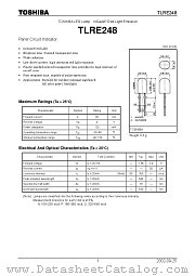 TLRE248 datasheet pdf TOSHIBA