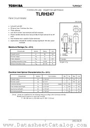 TLRH247 datasheet pdf TOSHIBA