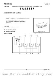 TA8313F datasheet pdf TOSHIBA