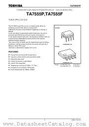 TA7555PF datasheet pdf TOSHIBA