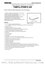 T6M72 datasheet pdf TOSHIBA