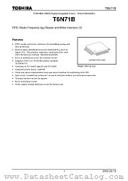 T6N71B datasheet pdf TOSHIBA