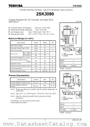 2SK3090 datasheet pdf TOSHIBA