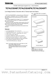 TC74LCX245FT datasheet pdf TOSHIBA