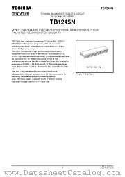 TB1245N datasheet pdf TOSHIBA