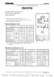 2SC5755 datasheet pdf TOSHIBA