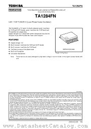 TA1284FN datasheet pdf TOSHIBA