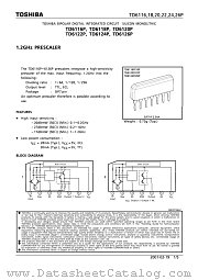 TD6126P datasheet pdf TOSHIBA