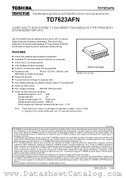 TD7623AFN datasheet pdf TOSHIBA