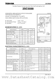 2SC5588 datasheet pdf TOSHIBA