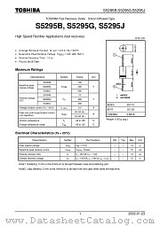 S5295B datasheet pdf TOSHIBA