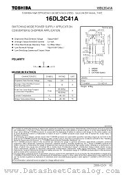 16DL2C41A datasheet pdf TOSHIBA