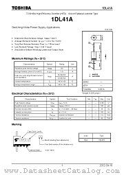 1DL41A datasheet pdf TOSHIBA