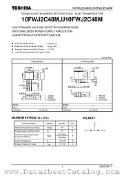 10FWJ2C48M datasheet pdf TOSHIBA